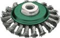 Lessmann brosse conique pour câbles Ø100 mm VA 12 mm 15.000 min-¹