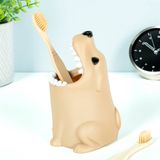 Winkee Hond tandenborstelhouder Beige Kunststof Modern