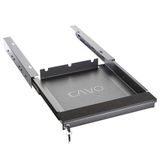 CAVO Laptops bureaulade afsluitbaar 380 x 446 x 55 mm zwart Notebook lade voor onderbouw by SOTECH