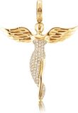 Engelsrufer ERPANGELG - Hanger - Zilver - 925 zilver - 52 mm - Wit - Zirkonia