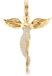 Engelsrufer ERPANGELG - Hanger - Zilver - 925 zilver - 52 mm - Wit - Zirkonia