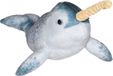 Wild Republic Narwal pluche, knuffeldier, pluche speelgoed, geschenken voor kinderen, levende oceaan, 12 inch