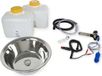 12V Mini-keuken, campingkeuken, technisch set, keukenblok, bouwpakket, 32cm, geschikt voor campers, modellen T4 en T5