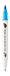 Pentel Brush Sign Pen Twin SESW30C Vezelpen, 2 penseelachtige punten, lichtblauw (1 stuk)