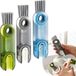 Ibenzoa® Set de 3 brosses de nettoyage multifonctionnelles pour bouteilles et coins difficiles d'accès