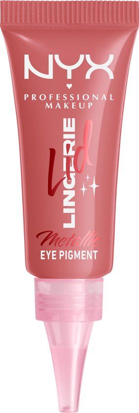 NYX Professional Makeup Lid Lingerie 04 Risky Rose - Crème Oogschaduw - Transferproof - Tot 24 uur langhoudend