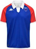 Kappa Thuisshirt kinderen jersey FC Grenoble Rugby 2022/23 blauw/rood/wit polyester korte mouw maat 116