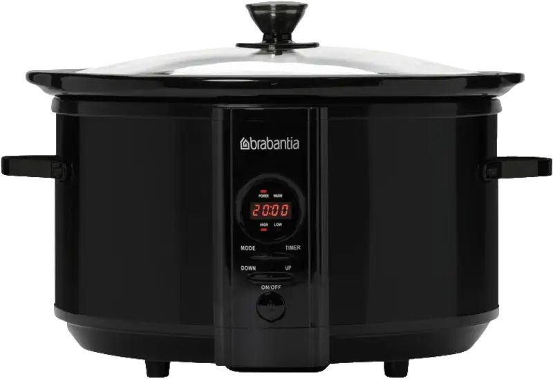 Brabantia Slowcooker - 6.5 Liter - 320W - Black