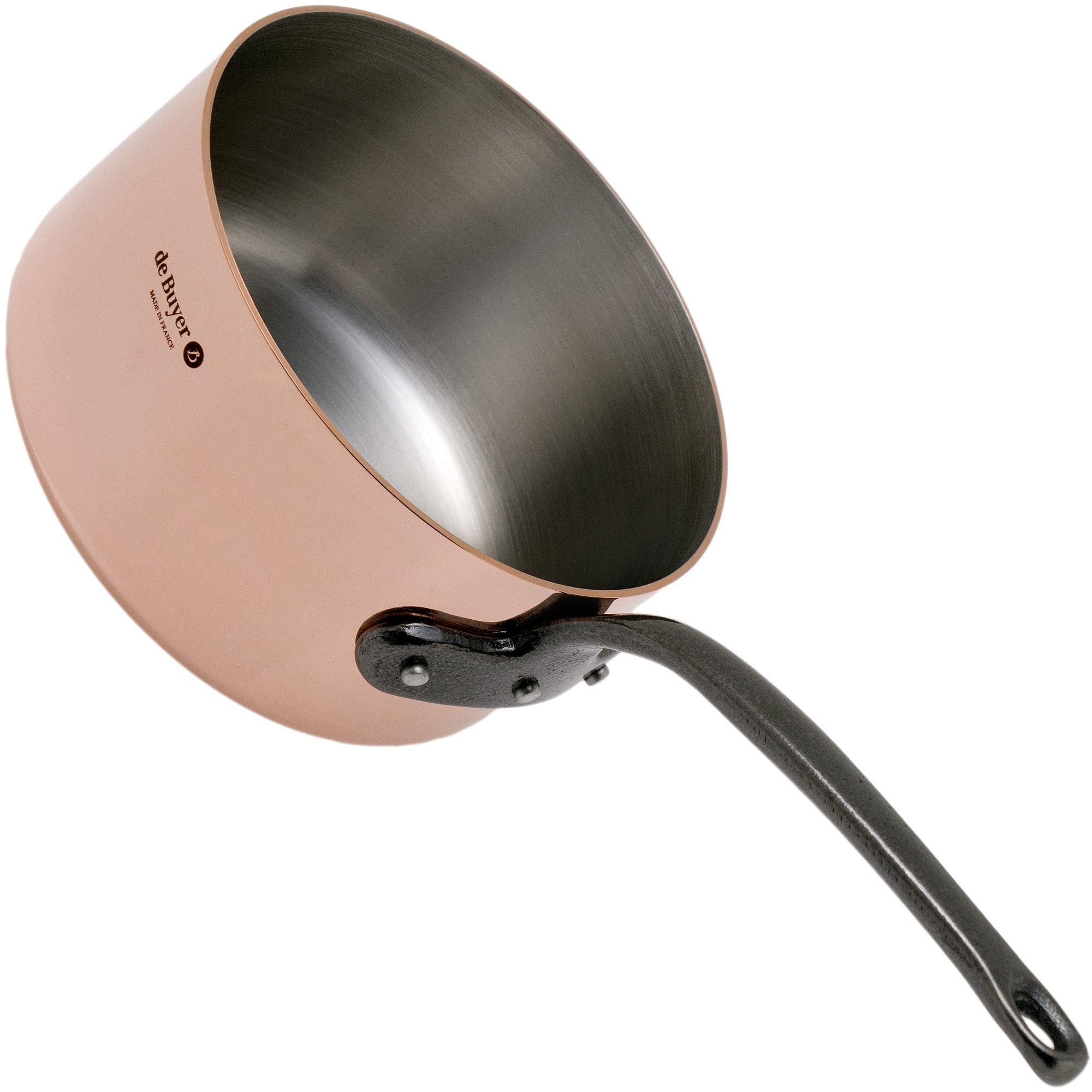 de Buyer Prima Matera Tradition 6306.16 koperen steelpan 16 cm