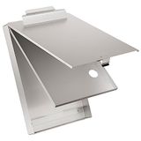 Saunders 21017 CruiserMate 23 x 34,5 cm, klemplank, 2 vakken, bodemopening, zilverkleurig, 23 x 34,5 cm