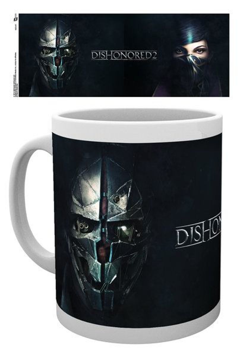 - DISHONORED 2 - Mug - 300 ml - Faces