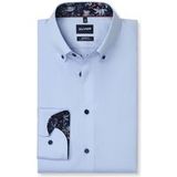OLYMP Luxor Modern Fit Overhemd lichtblauw, Effen