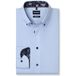 OLYMP Luxor Modern Fit Overhemd lichtblauw, Effen