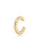 Elli Oorbellen Single Earcuff ballen oorklem Basic 925 zilver