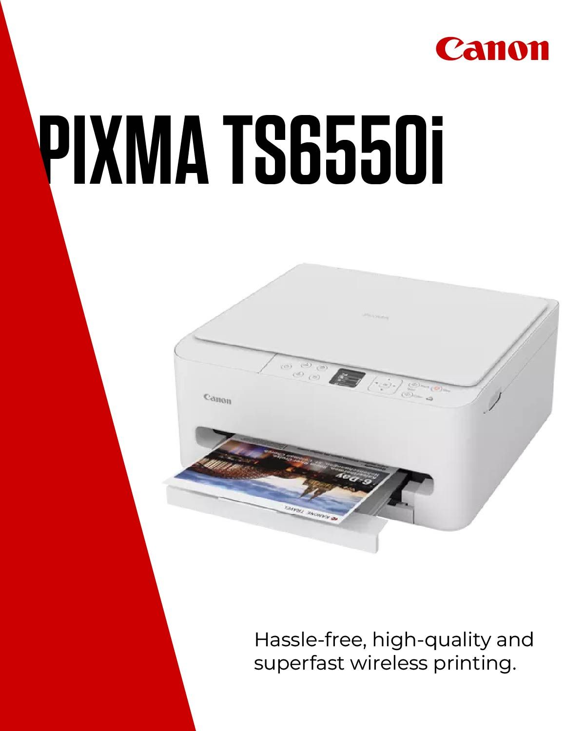 Canon Pixma TS6550i all-in-one (3 in 1) Inkjetprinter | A4 | wifi | kleur