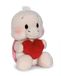 NICI 62702 Peluche tortue avec cœur, 22 cm, beige