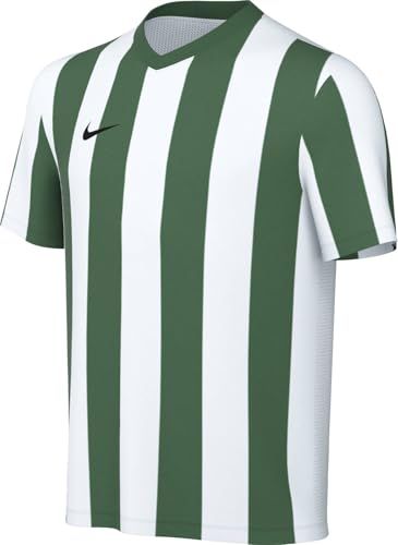 Nike T-shirt, wit/dennengroen/zwart, maat M voor kinderen