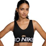 Nike Pro Indy Plunge Medium Support Sportbeha Dames