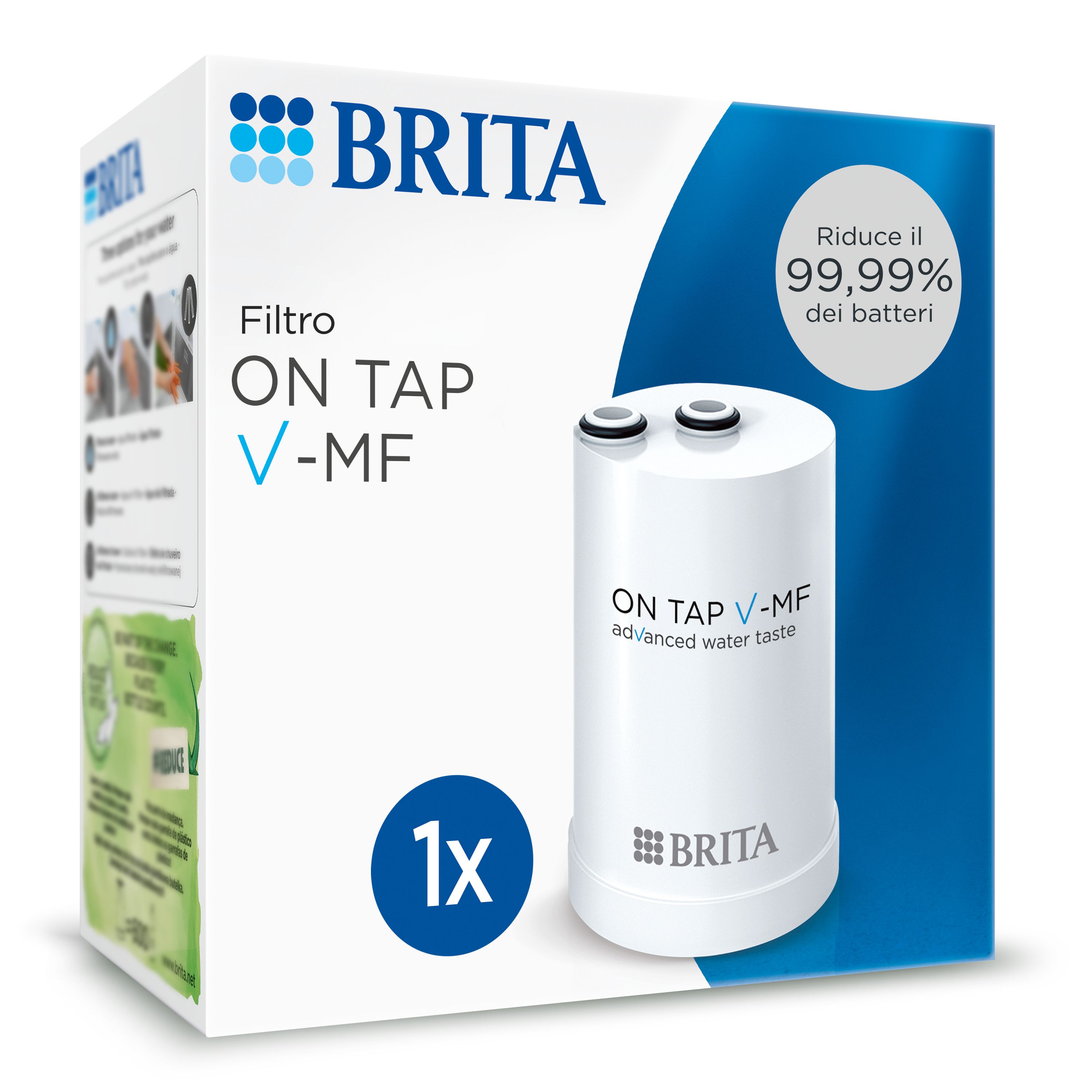 Brita On Tap V-MF Water Filter Cartridge - 1 Pack