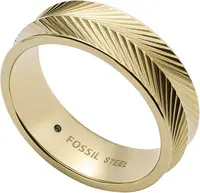 Fossil Damesring Edelstaal goud Ringen