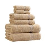 Superior Handdoek, Katoen, Toast, 6-delige Set