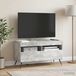 Maison Exclusive - Meuble TV LED, couleur gris béton, fabriqué en bois composite