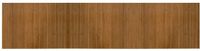 vidaXL - Vloerkleed - rechthoekig - 70x300 cm - bamboe - bruin