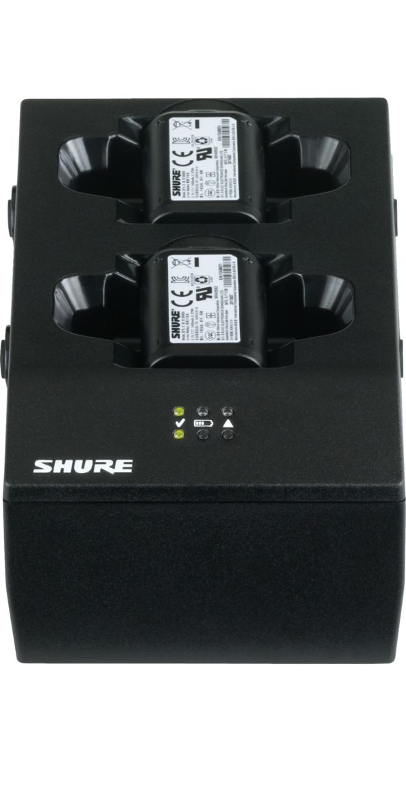 Shure SBC200 Dual Docking oplaadstation - Zwart - 1 stuk