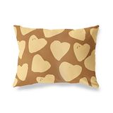 BonaMaison Bruine Tinten Decoratieve Kussensloop, Kussenhoezen Bank, Decoratieve Kussenhoesjes, Kussensloop; Sofa, Slaapkamer, Kantoor, Auto 45x60 Cm - Ontworpen en vervaardigd in Turkije