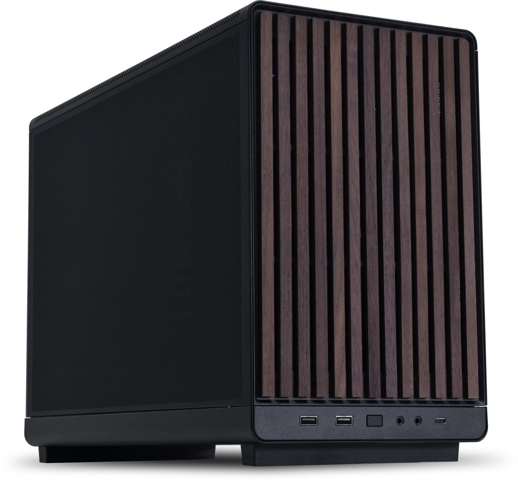 Lian Li A3-mATX Micro Tower Zwart, Hout PC Case