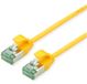 ROLINE Recycled Material 21.45.3327 netwerkkabel Geel 5 m Cat6a U/FTP (STP)