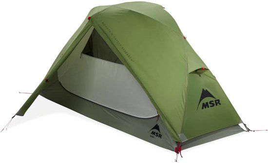 MSR Elixir 1 Tent - Green S26 | 1-Person Lightweight Dome Tent for Camping & Outdoor Adventures