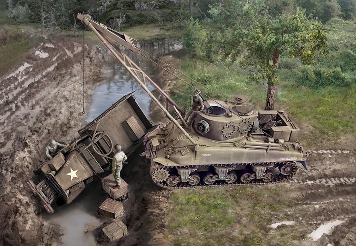 Italeri 6547 1:35 M32 Recovery Vehicle
