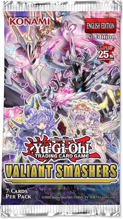 Konami Yu-Gi-Oh! TCG Valiant Smashers Booster 3-Pack