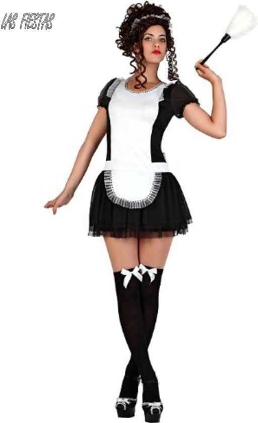 Atosa Verkleedkleding voor volwassenen - Maid - 8422259229254
