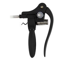 COOK CONCEPT KV7404 Tire-bouchon ergonomique à levier Métal noir