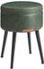 Vasagle Table de maquillage - Avec miroir éclairé et tiroirs - Vert forêt - 38,2 x 44,4 cm