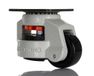 RS PRO, Draailager zwenkwiel, wiel ø 63 mm, 250 kg, gewicht H. 103 mm, wiel B. 30 mm, 90 x 90 mm, plaat, nylon materiaal