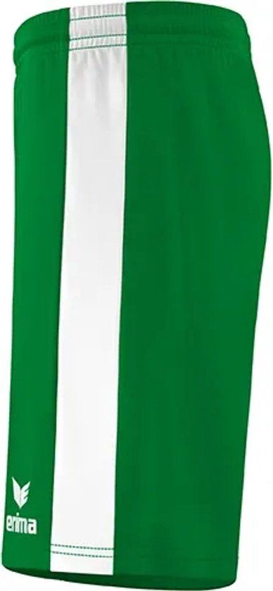 Erima Retro Star Voetbal Short Kinderen - Smaragd/Wit Maat 128