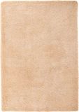 vidaXL - Hoogpolig - vloerkleed - NAVARRA - 160x230 - cm - polyester - beige