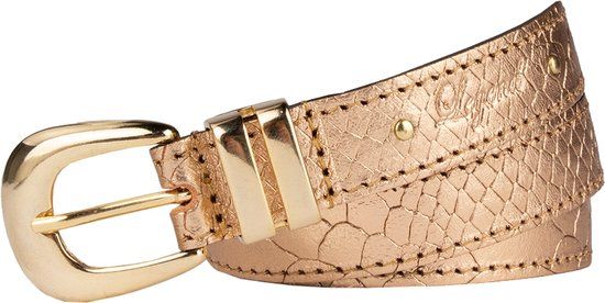 Legend Dames - Leren riem - Rosé - 95cm