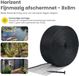 Horizont Vijvernet 8 x 8 m – Kattennet – Afschermnet – Fijnmazig 18 x 18 mm – Zwart – UV- en Weerbestendig