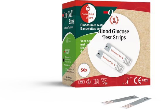On Call Extra glucose teststrips 50ST