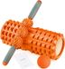 Orange Fitness Set pour Massage Profond - Rouleau en Mousse, Bâton de Massage et Balle