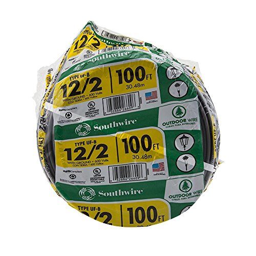 Southwire 12/2 WG UF Wire 30.5m - Direct Burial Approved