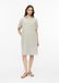 s.Oliver Chemise-robe rayée à manches longues et col classique - Beige clair - Taille 48