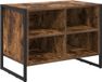 vidaXL Schoenenkast Rook Eiken Bewerkt Hout 60 x 35 x 44 cm