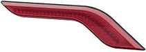 HELLA 2SB 013 399-021 Achterlicht - Shapeline Style - LED - 12/24V - Opbouw/Geschroefd - Lenskleur: Rood - Stekker: AMP - rechts - Aantal: 1
