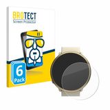 BROTECT Screenprotector 6 Stuks voor Polar Ignite 2 Beschermglas Transparant