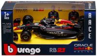 Bburago F1 Red Bull Racing RB21 2025#1 Verstappen, Diecast auto op schaal 1:43 met authentieke details, officiële kleurstelling, Red Bull Racing-licentie, 3+